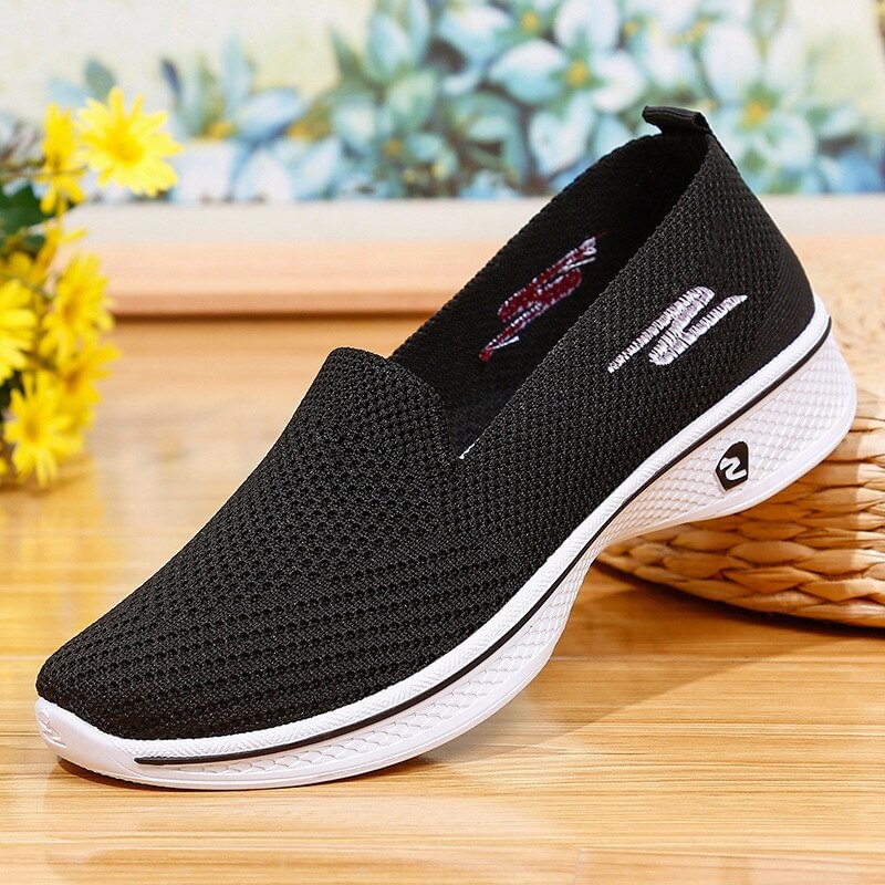 2021 New Women Fashion Shoes Flats Laides Breathable Loafers Casual Sports Shoes Walking Shoes Yoga Shoes Zapatos De Mujer
