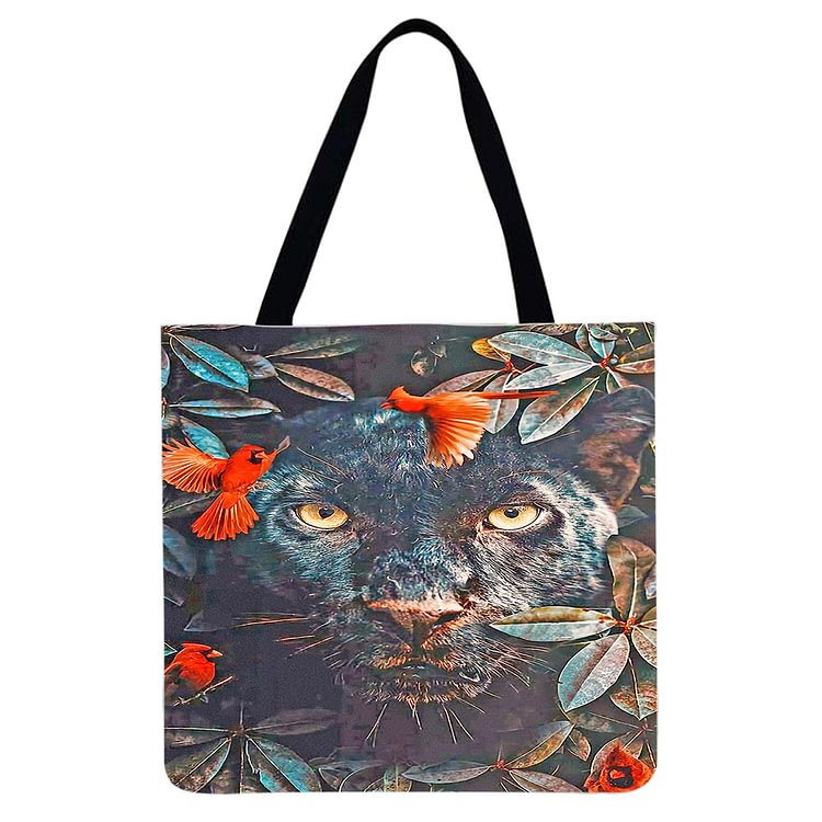 Wild Animal - Linen Tote Bag