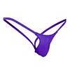  Men's Low-Rise Underwear G-String Underpants Thong Back Open Plus Size Bikini Bulge Pouch Underwear