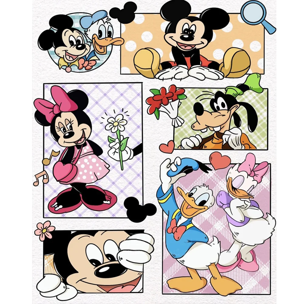 Diamond Painting - Full Round Drill - Mickey(Canvas|40*50cm)