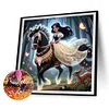 4Pcs/set Diamond Painting-5D Full Round Drill Princess(30*30 CM)