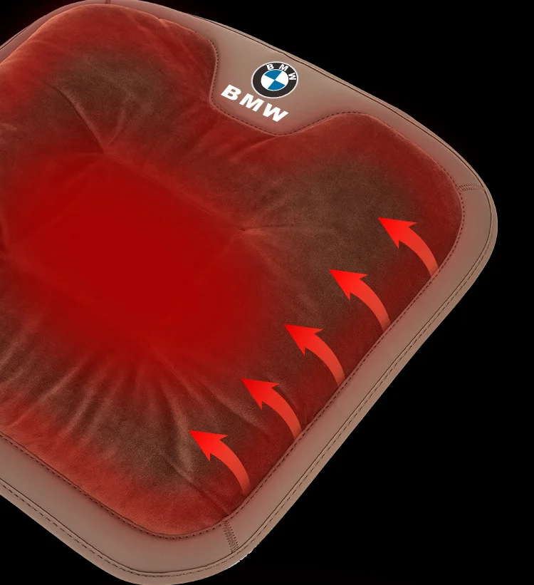 Car short plush winter seat cushion