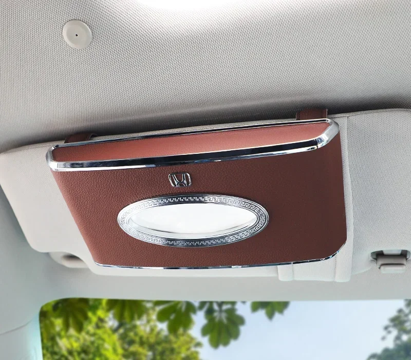 Car Paper Box Hanging Sun Visor Tissue Box Car Interior Decoration Supplies