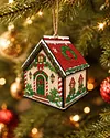DIY 3D Diamond Painting Wooden Puzzle, Jigsaw Puzzle Diamond Art Holiday Party Xmas Decorations Hanging Kits