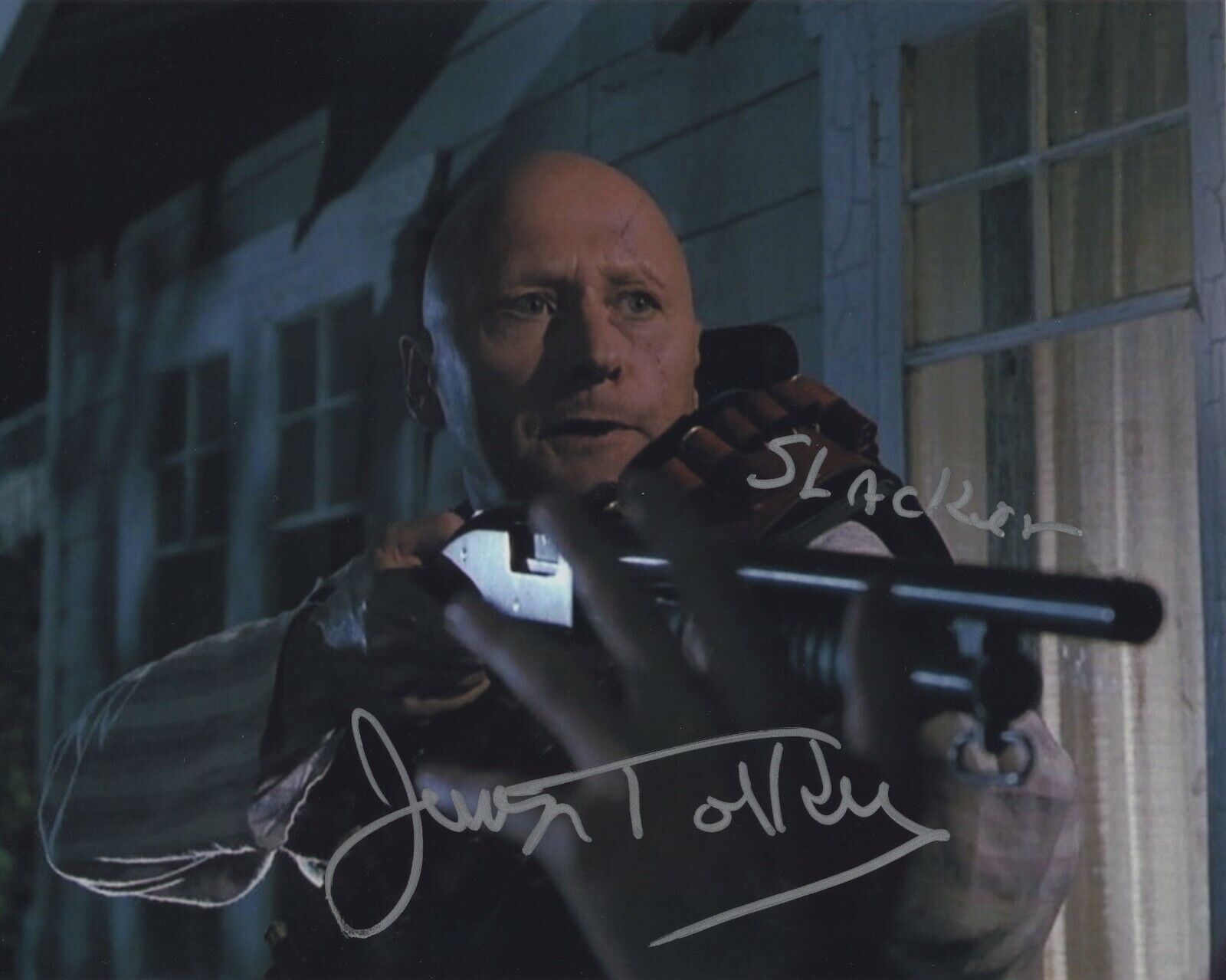 JAMES TOLKAN SIGNED MR STRICKLAND BACK TO THE FUTURE BTTF 8X10 Photo Poster painting #3