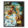 【Limited Stock Sale】Fairytale Dining Table-11CT Stamped Cross Stitch 50*60cm/19.69*23.62in (Big Size) tapestrymarket