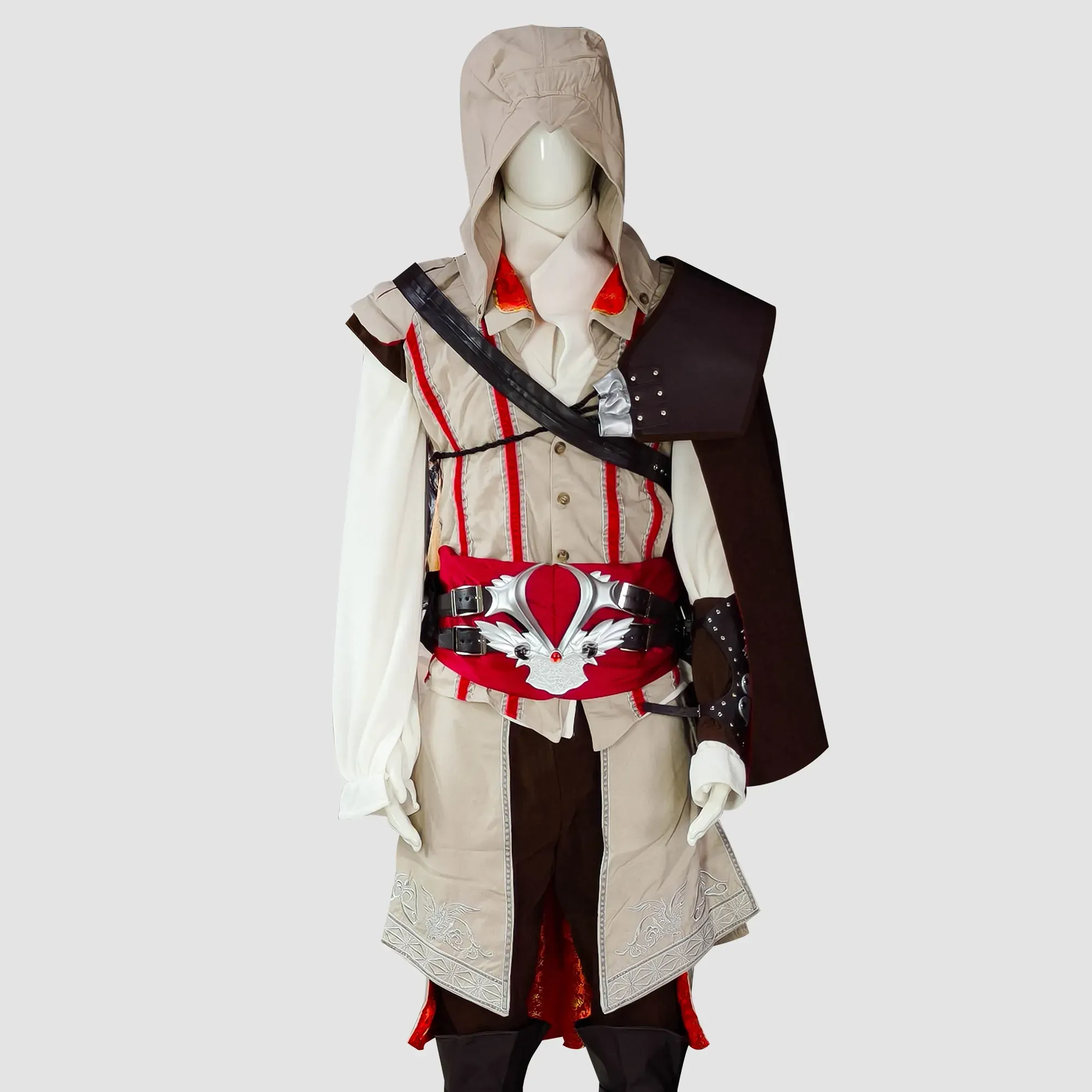 Assassins Creed Ezio cosplay suit custom  bestpropreplica