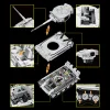 1/28 12GO building block 97012 German World War II Tiger tank assembled model