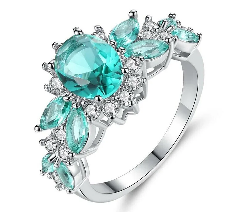 Elegant Zircon Ring