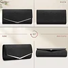 BAIGIO Elegant Abendtasche Damen Clutch Damen Brauttasche Champagner Schultertasche Einfarbige Ttasche f&uuml;r Hochzeit Party Cocktail