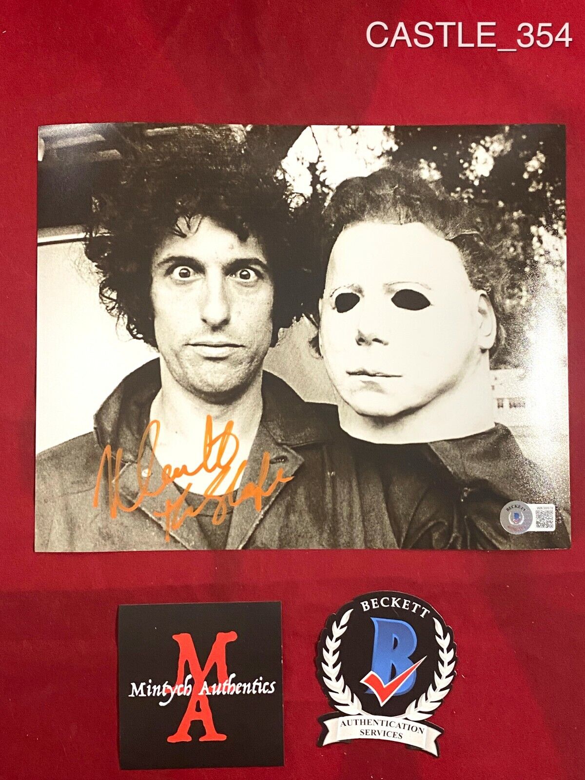 NICK CASTLE AUTOGRAPHED SIGNED 8x10 Photo Poster painting! HALLOWEEN! BECKETT COA! HORROR