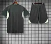 2025/2026 Real Madrid Pre-Match Training Dark Green Shirt+Shorts 1:1 Thai Quality
