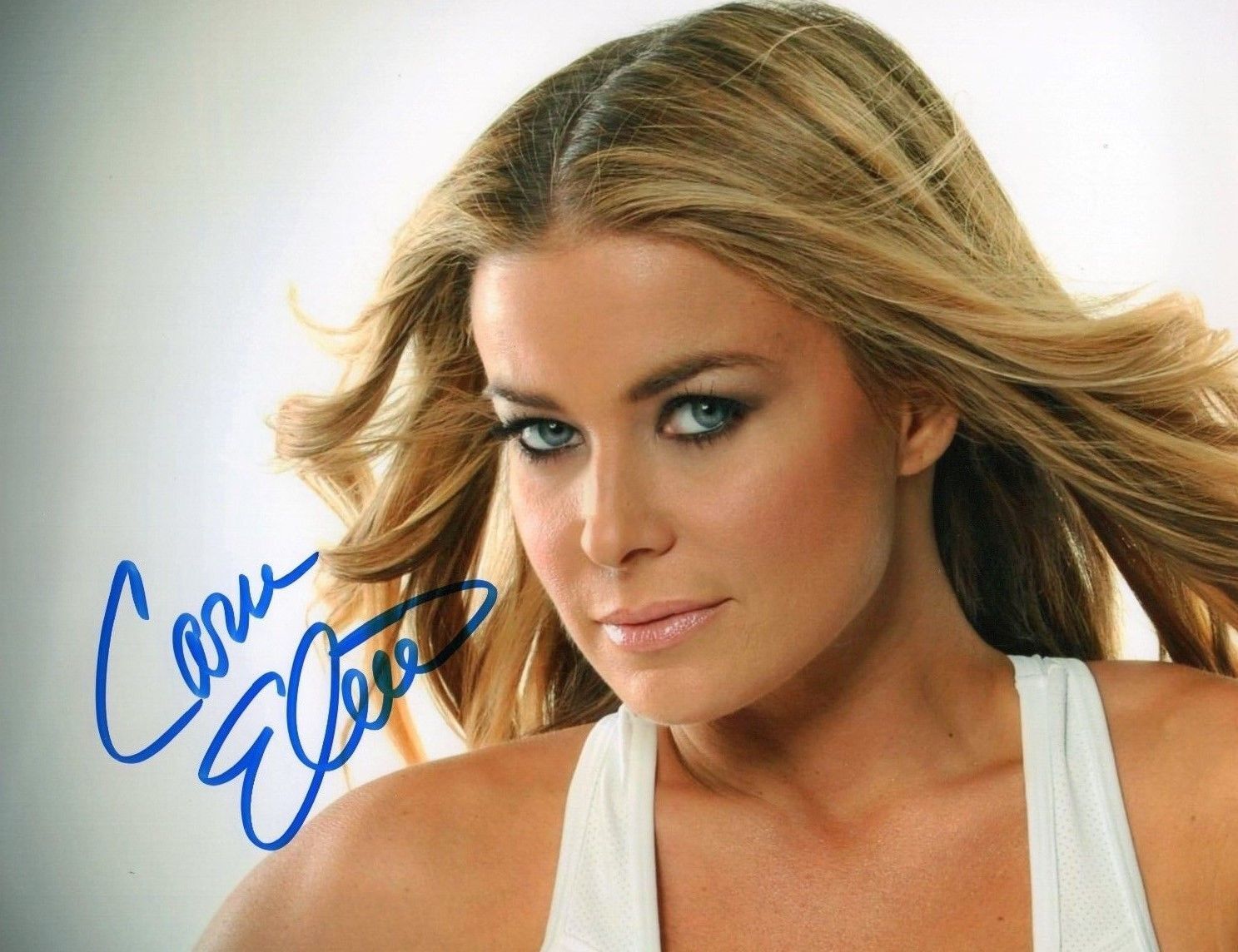 CARMEN ELECTRA AUTOGRAPHED SIGNED A4 PP POSTER Photo Poster painting PRINT 9