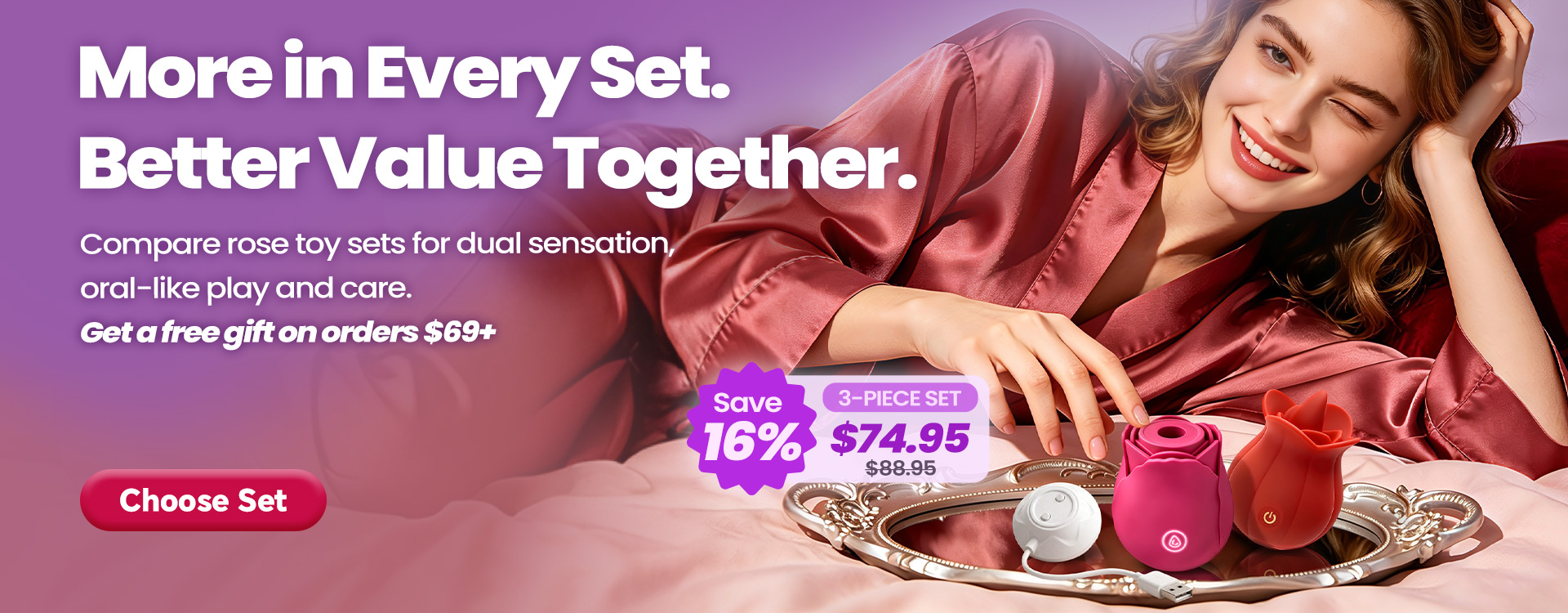 Rose Toy Sets & Bundles