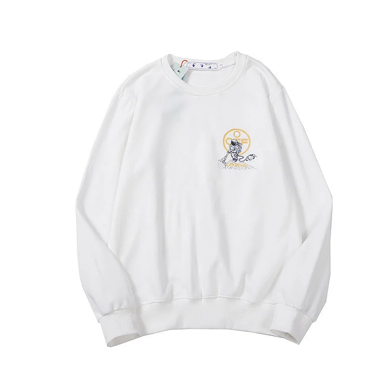 Off White Fashion CrossBorder ECommerce 21 Autumn Casual Loose Men and Women Same Style Sweatershirt