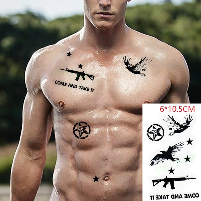 Waterproof Temporary Tattoo Sticker Totem Symbol Sign Fashion Fake Tatto Stickers Flash Tatoo Body Art for Men Women Kids