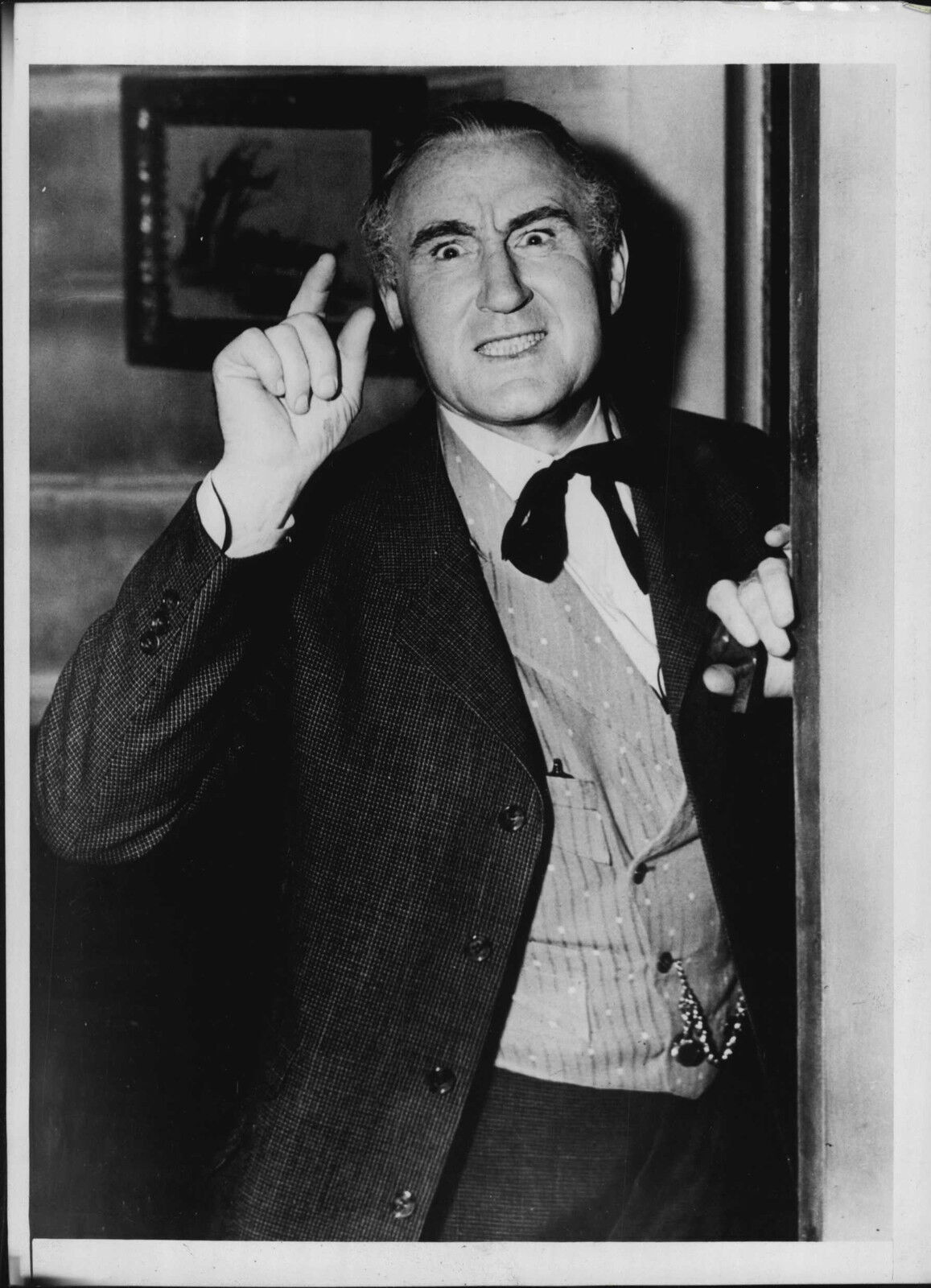 Actor Donald Crisp 1938 Movie Press Photo Poster painting