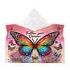 Butterflys Diamond Painting Tissue Box Cover DIY Desk Organizer