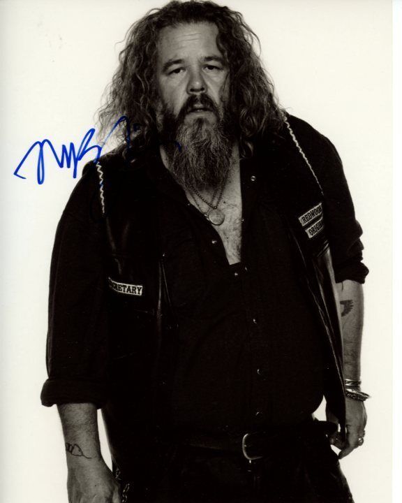 MARK BOONE JUNIOR signed autographed SONS OF ANARCHY BOBBY MUNSON Photo Poster painting