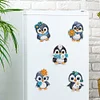 6Pcs Pinguin - 5d DIY Handwerk Aufkleber Magnet