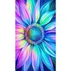 Tournesol color&eacute;-perceuse ronde peinture diamant-40 * 70cm (grande taille)