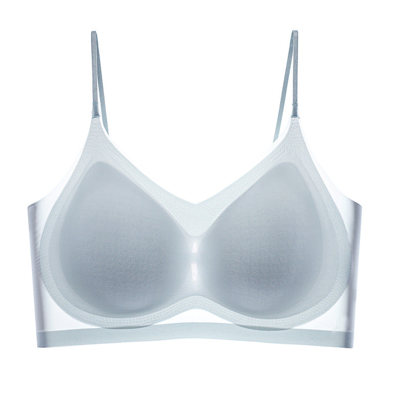 SUMMER SEAMLESS ULTRA-THIN PLUS SIZE ICE SILK COMFORT BRA | 168DEAL