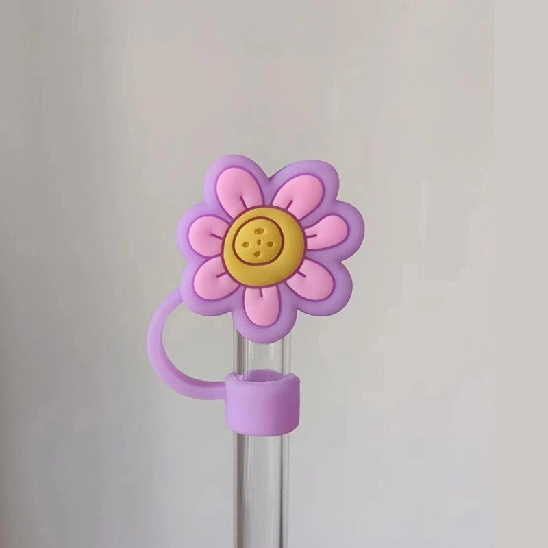 10mm Glass Straw Cap Dust Cover Stainless Steel Straw Dust Cover Dust Plug 10mm Large Diameter Milk Tea