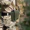 Outdoor Waist Bag Adjustable Training Vest Waist Pack Oxford Cloth Tool Pouch