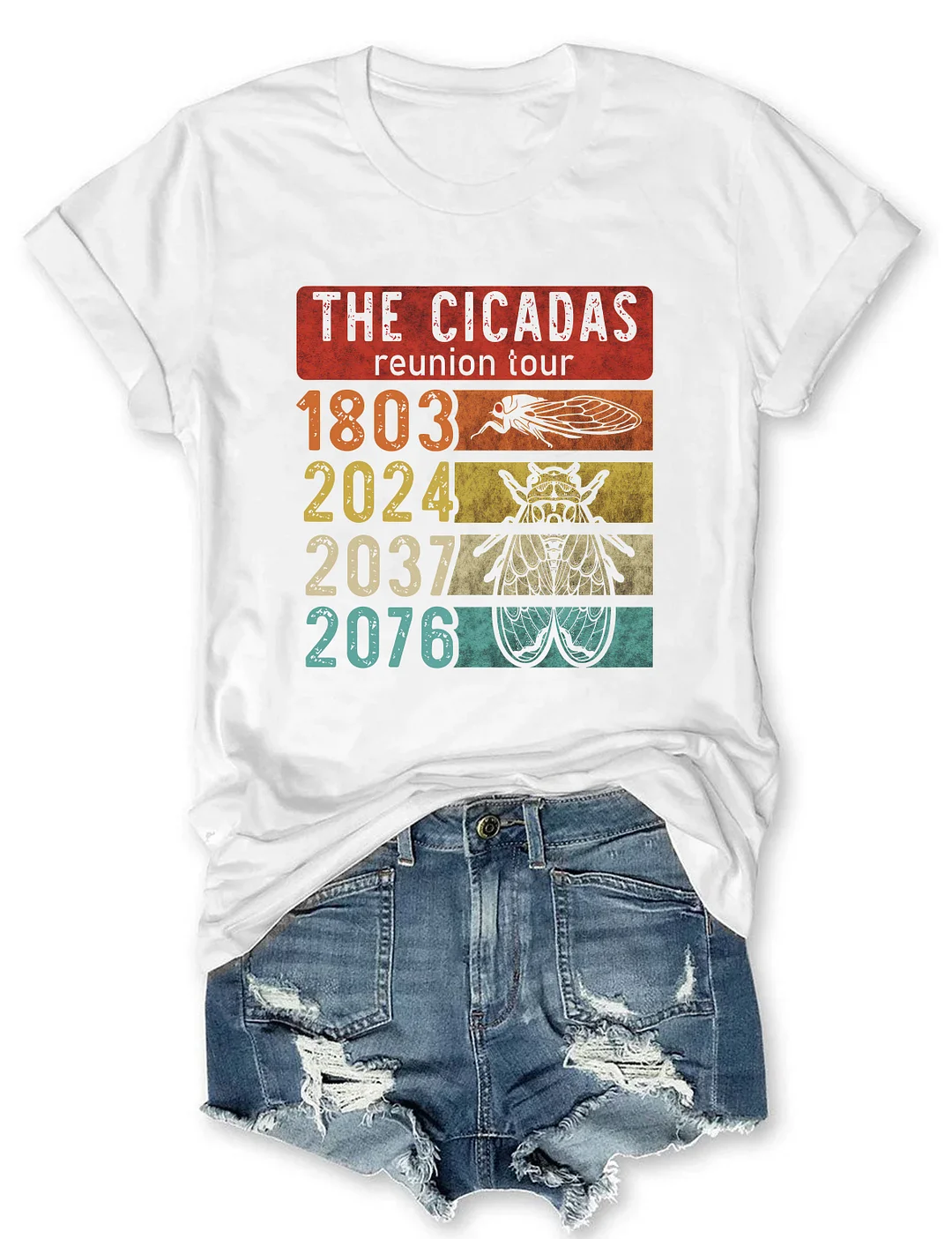 The Cicadas Reunion Tour T-shirt