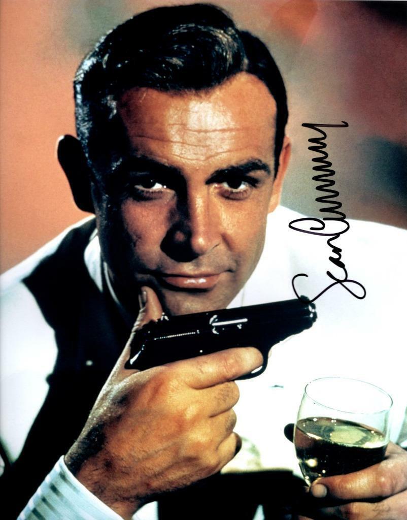 Sean Connery signed 11x14 Photo Poster painting with COA autographed Picture very nice