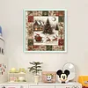(Counted/Stamped)Santa Claus On The Road-11CT Cross Stitch 40*40cm/15.75*15.75in