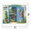 (Counted/Stamped) 11CT Flower House-Cross Stitch 40*50cm/15.7x19.7in