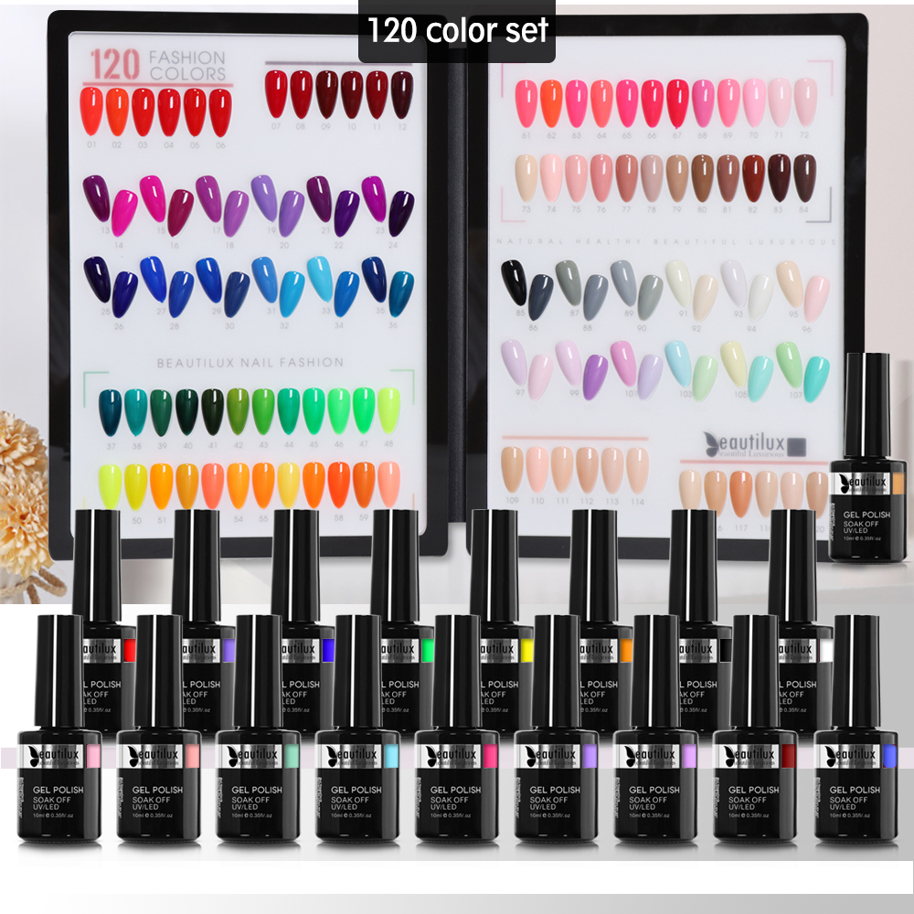 Bundle of 30/120 pieces Gel Polish Colors- HEMA&TPO free