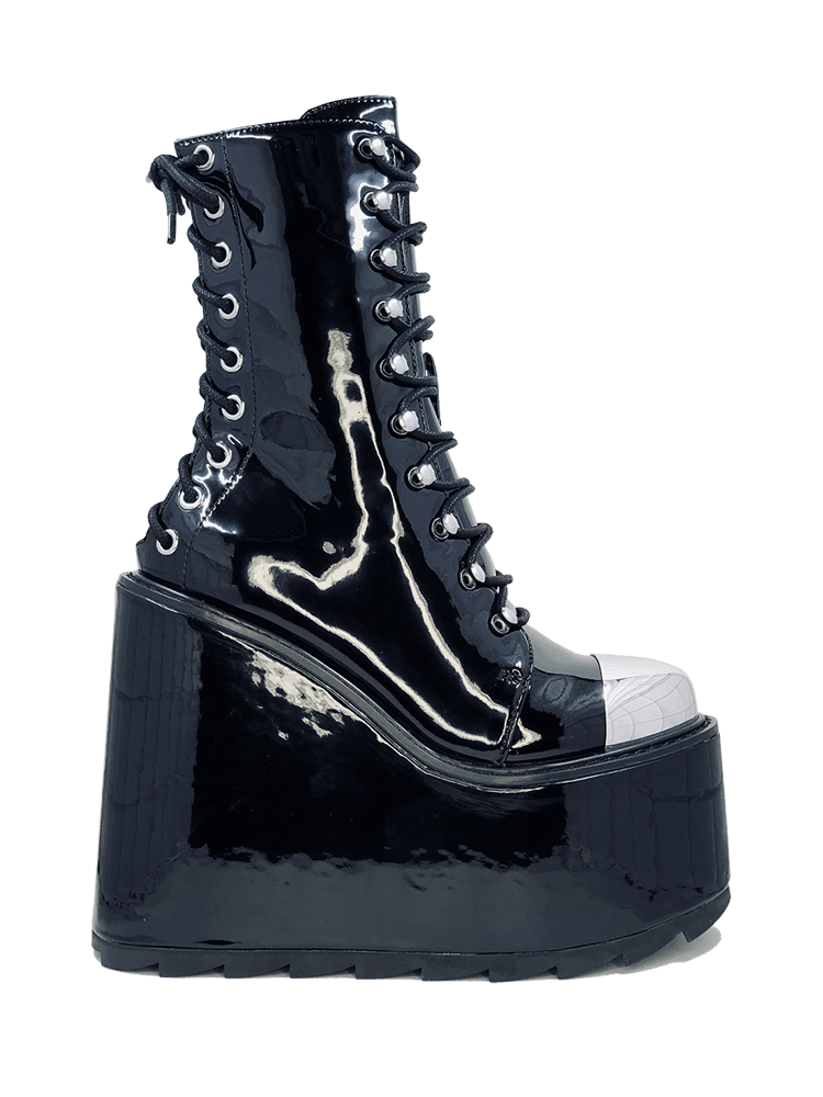 HEAVY METAL BOOT - BLACK