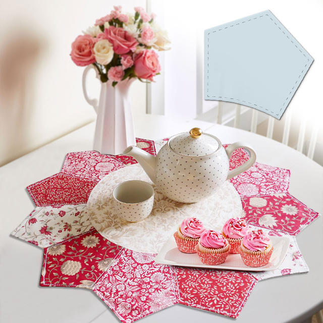 DIY Round Placemat Template [with Instructions]