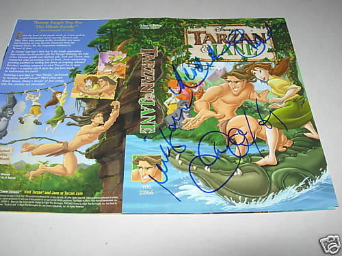 Nicolette Sheridan John O'Hurley +1 Signed VHS Movie Photo Poster painting PSA BAS Guaranteed