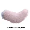 Remote Control Electric Car Tail Universal Cute Fuzzy Wagging Moving Tail Easy To Install for Auto Trunk Charm Cosplay Accessory