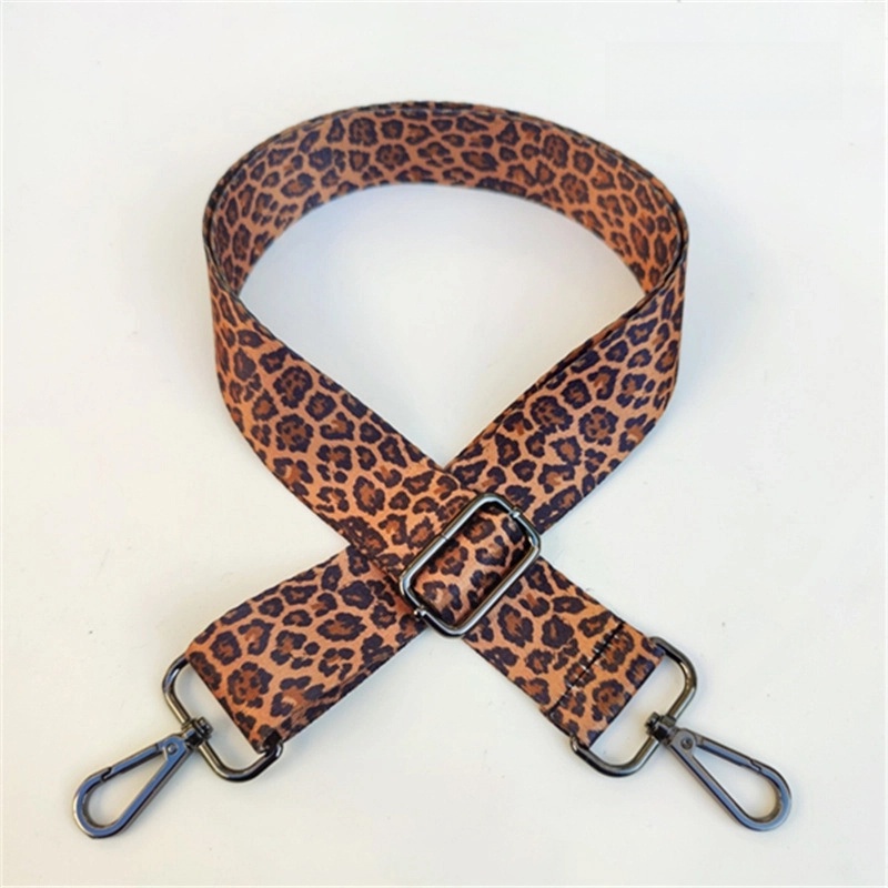 New Leopard Print Wide Shoulder Luggage Accessories Strap
