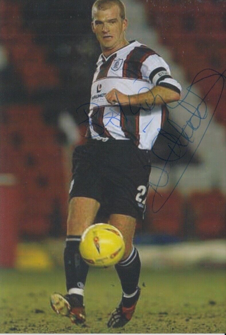 NEIL MADDISON HAND SIGNED 6X4 Photo Poster painting DARLINGTON FOOTBALL AUTOGRAPH 1