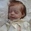 [Heartbeat💖 & Sound🔊] 20" Real Looking Lifelike Sleeping Reborn Cloth Body Baby Girl Doll Named Uncera - RBBI-Myrebornbabydoll&reg; Myrebornbabydoll&reg;