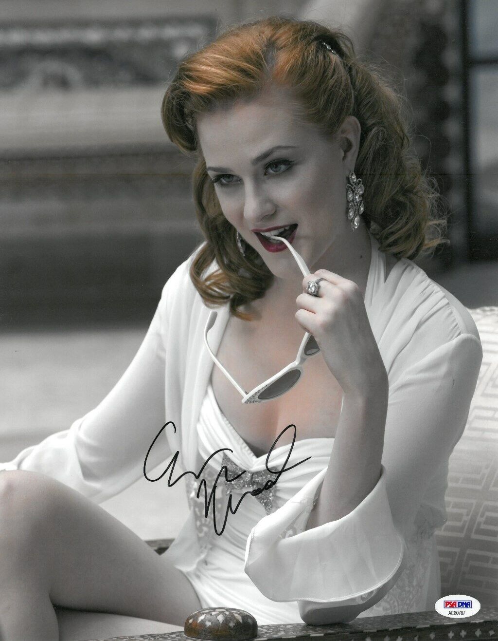 Evan Rachel Wood Signed True Blood Autographed 11x14 Photo Poster painting PSA/DNA #AE80787