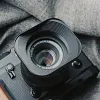 [All-Aluminum Alloy Lens Hood] Universal Adaptable Square Lens Hood Kit for Different Lens Diameters