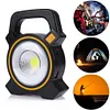 COB LED Outdoor Portable High Power Rechargeable Camping Lamp Work Light