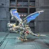 Mechanical Party Nidhogg Colorful Dragon Toy Handmade Metal Assembly Model
