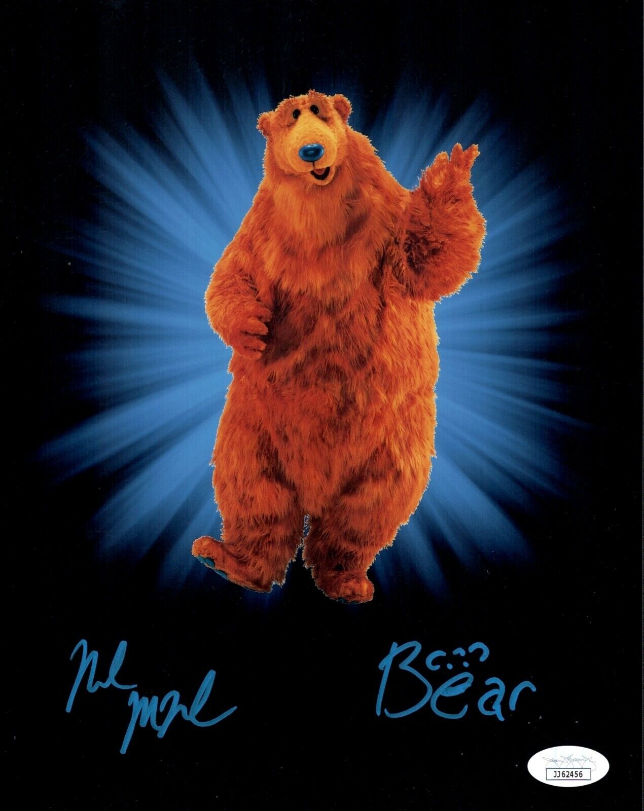 NOEL MACNEAL Signed BEAR IN THE BIG BLUE HOUSE 8x10 Photo Poster painting Autograph JSA COA Cert