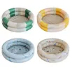 Inflatable Swimming Pool Baby  Outdoor Paddling Pool (Beige 90cm diameter)