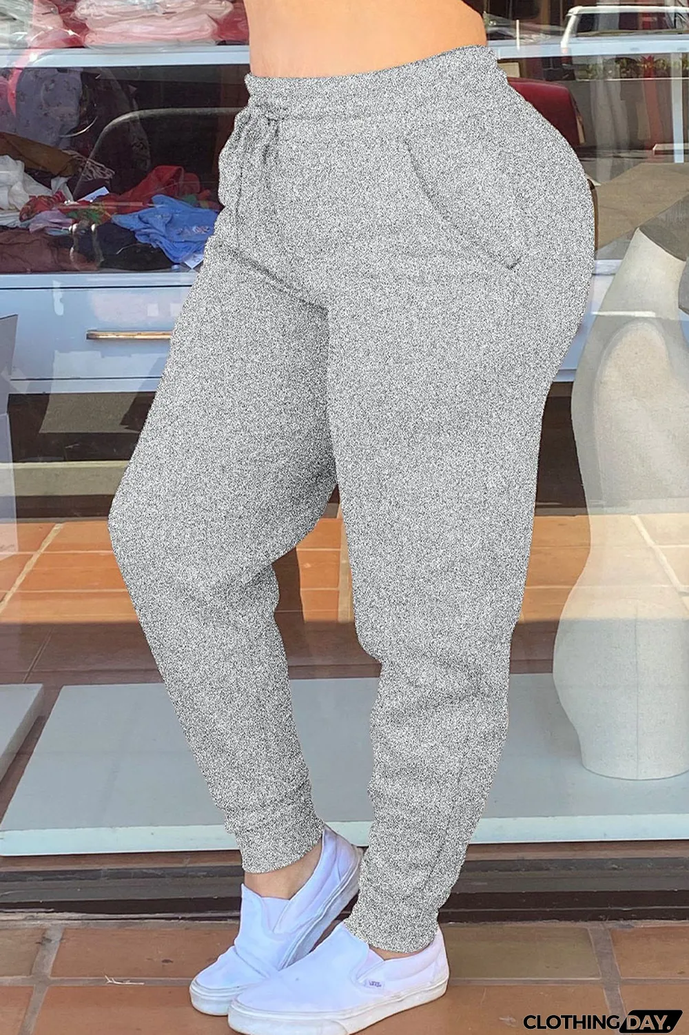 Grey Street Solid Frenulum Bottoms