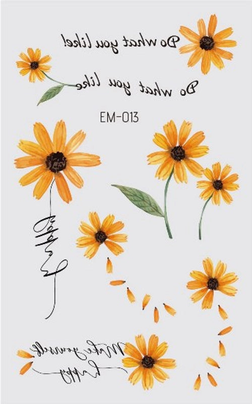 Lady Butterfly Pet Tattoos & Body Art 1 Piece