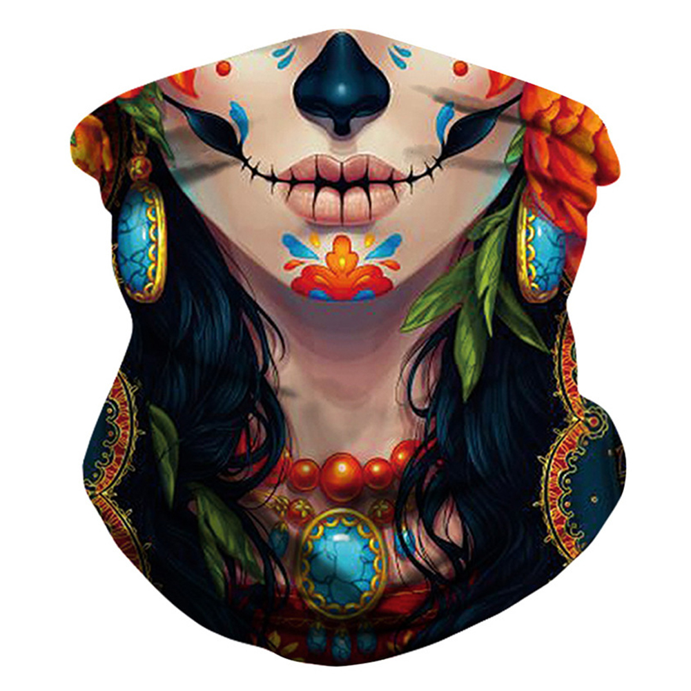 

Seamless Bandana Scarf Digital Print Outdoor Cycling Neck Tube Face Mask, Bxha010, 501 Original
