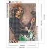 Diamond Painting-5D Full Round Drill Rock Singer